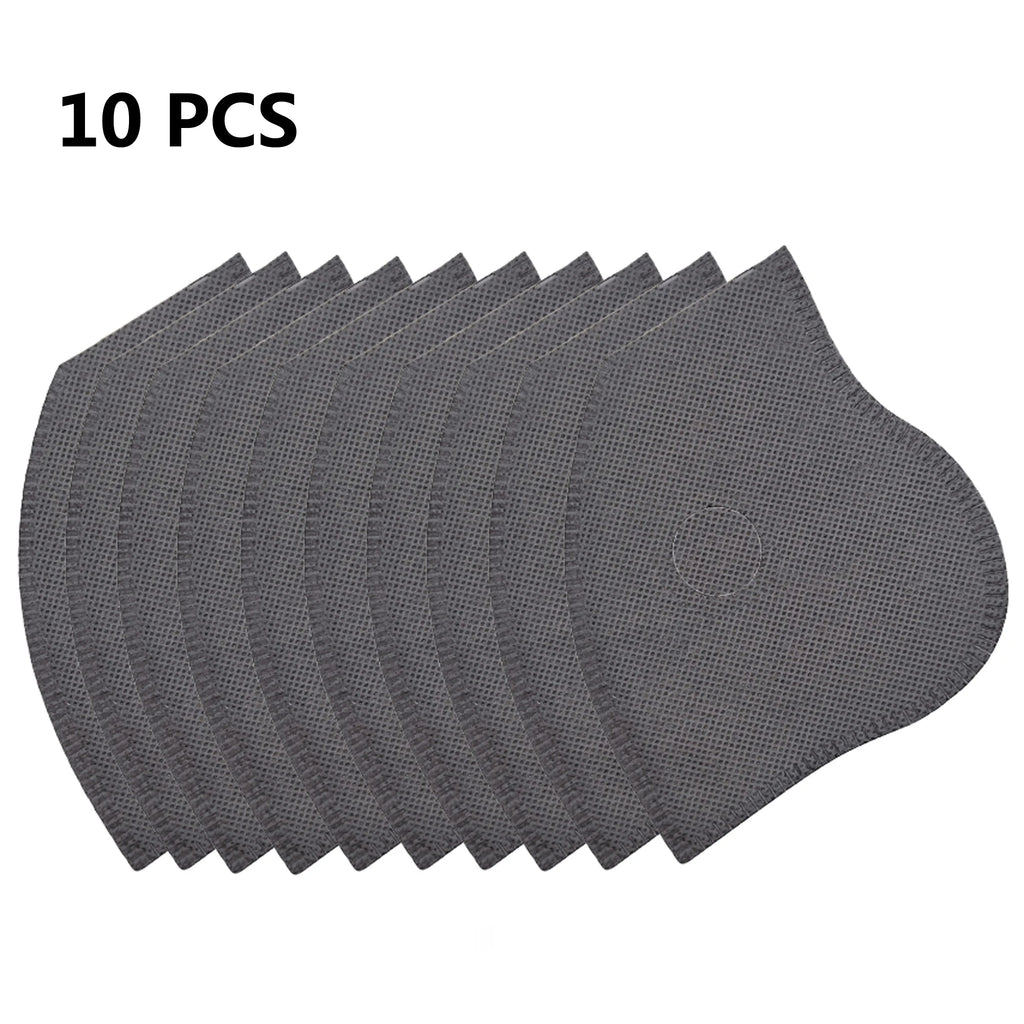 SHIZIWANGRI Cycling Face Mask Sport Washable Reusable with Filter Dust Mask Facemask for Men Bandana Actived Carbon Filters
