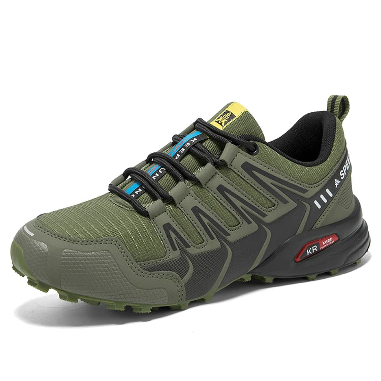 Waterproof Hiking Shoes Men‘s Outdoor Trekking Sneakers Mountain Climbing Camping Trainers Hunting Tactical Boots Bike Shoe Male