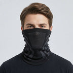 Winter Men Women Warm Skiing Mask Scarf Elastic Breathable Half Face Mask For Cycling Outdoor Sports Running Hiking Fishing