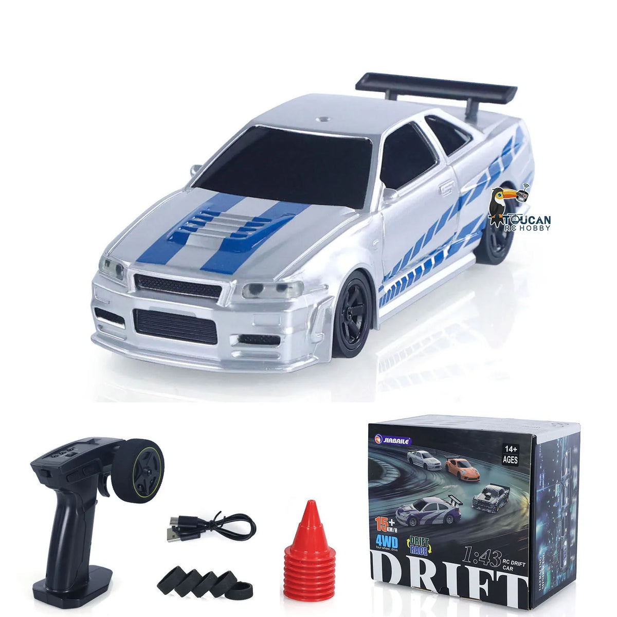 SALE 4WD RTR 1/43 RC Speed Car Four-wheel Drive Radio Control 2.4g Mini Racing Drifting Car Toys High Speed Model Gift Hobby