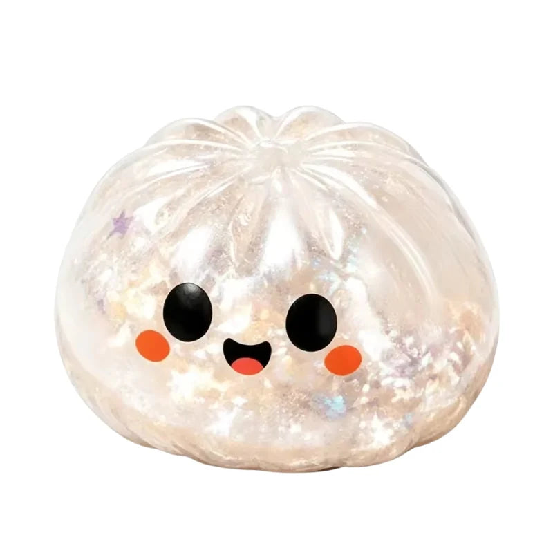 Halloween Simulation Dumpling Pectin Squishy Rebound Soft Squeeze Stress Ball Box Anti-Stress Toy Sensory For Creative Gift
