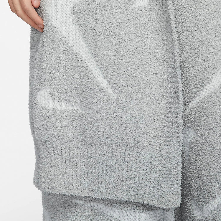 Nike genuine spring new women's loose knit long hooded jacket FD4283-077