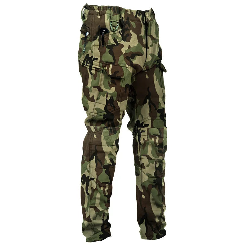 Men's-Slim-Fit-Tactical-Work-Pants-with-Multiple-Pockets,-Windproof-and-Waterproof,-Suitable-for-Winter-Outdoor-Hiking-Pants
