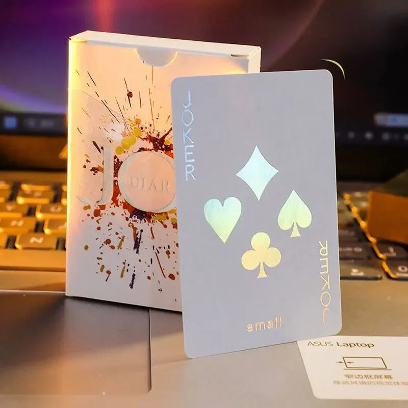 Luminous playing cards, made of high-quality cardboard material, are suitable for dormitory use, as well as various holiday part