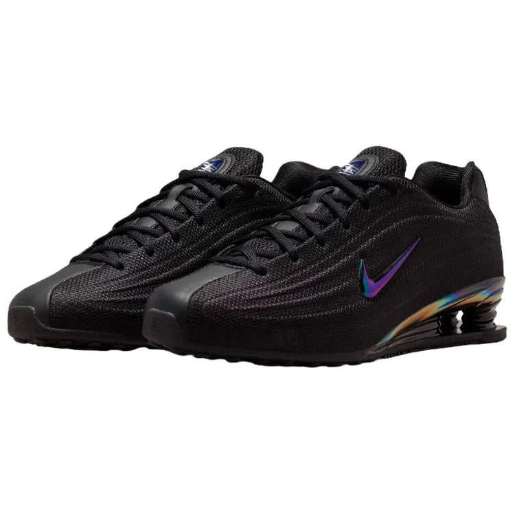 Nike SHOX Z Classic Fashionable Versatile Lightweight Shock-absorbing Comfortable Breathable Casual Shoes Women Black IM6051-001