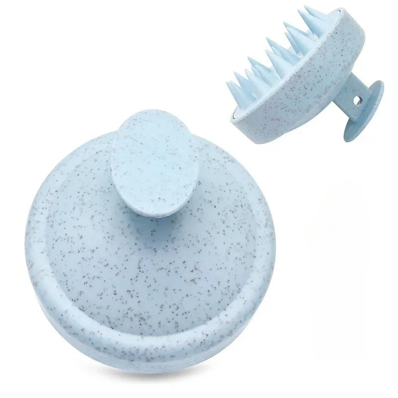 Silicone Shampoo Brush Head Scalp Massage Tool