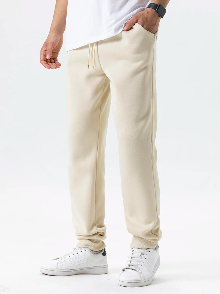 Mens Casual Pants Autumn Winter Fleece Sweatpants Men Joggers Elastic Waist Sport Casual Trousers Baggy Fitness Gym Clothing