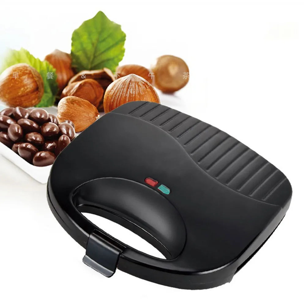 Mini Electric Walnut Cake Maker Automatic Nut Waffle Bread Machine Sandwich Iron Toaster Baking Breakfast Pan Oven EU plug