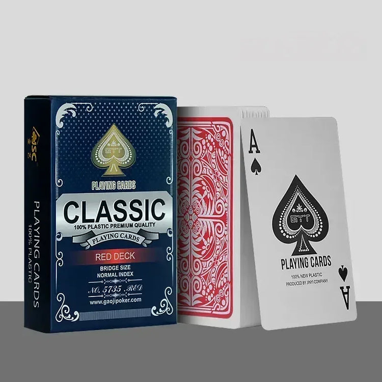 High Quality Waterproof PVC Polka Dot Playing Cards - Washable Adult Christmas Gift for Parties, Bars, Family Gatherings