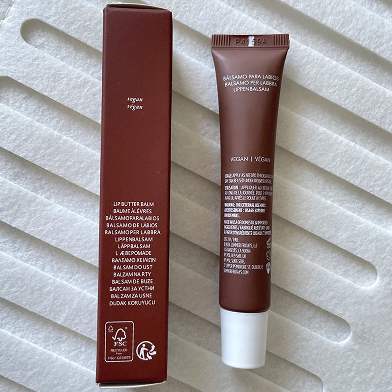 Summer Limited Rho Vanilla Beige LipBalm Moisturizing Transparent Lipstick Set Smooth Soft Tube Mirror Lip Gloss Lip Blum Makeup