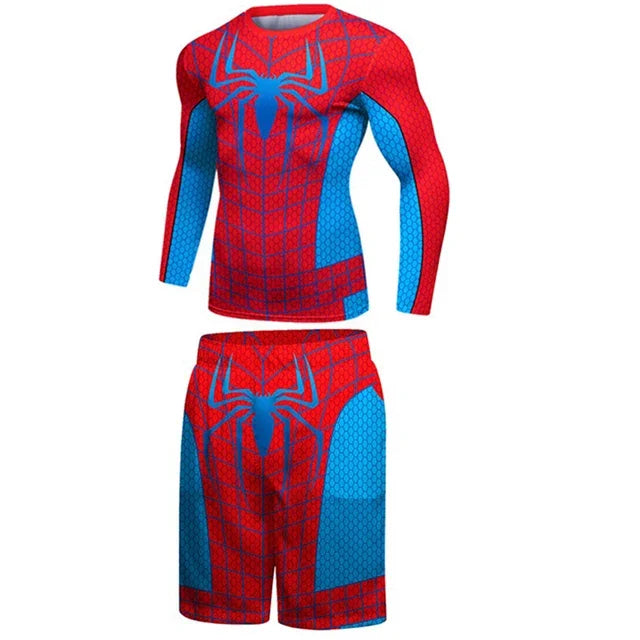 Boxing Set MMA Compression Jerseys Pants Bjj Rashguard T-shirt KickBoxing Tight T-Shirts Trousers MMA Shorts Muay Thai Clothing
