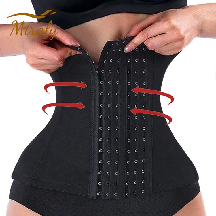 Hot Women Slimming Waist Trainer Belt Shapewear Tummy Control Belly Cincher Body Shaper Fat Compression Girdles Faja Firm Corset