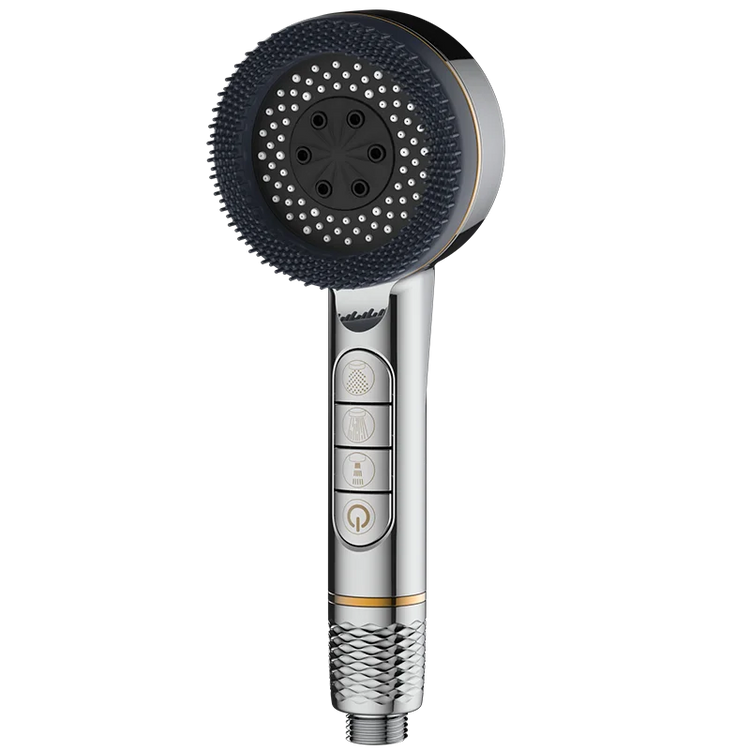 New High Pressure With Filter Water Saving 4 Modes Shower Heads Adjustable Water Massage Sprayer Home Bathroom Accessories