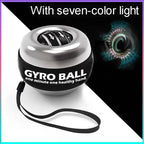 LED Wrist Ball Power Trainer Ball Auto-Start Gyroscopic Arm Hand Forearm Exerciser Power Wrist Gyro Ball Sport Fitness Equipment