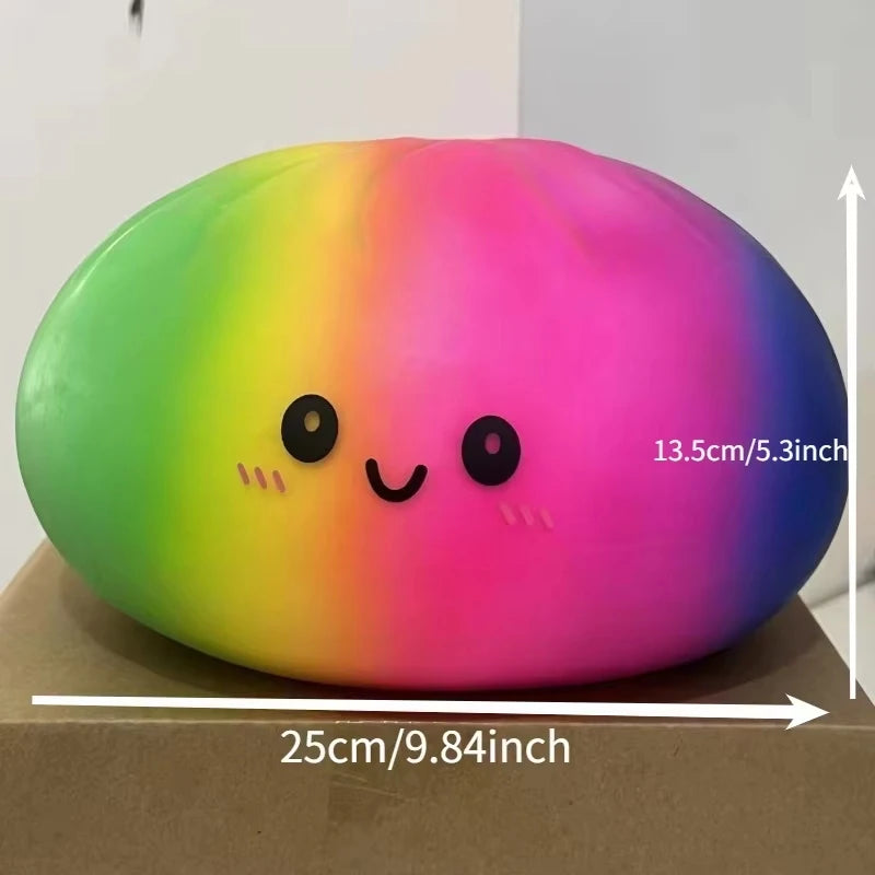 Large Dumpling Squishy Oversized Bun Anti Stress Reliever Fidget Low Rebound Decompression Ball Home DecorBirthday Gift