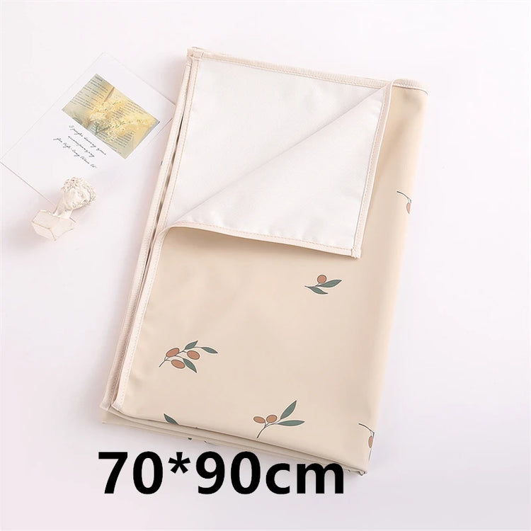 Big Sizes Infant Baby Changing Mat Cover Diaper Mattress Bed Changing Blanket PU Waterproof Soft Easy Clean Picnic Mat