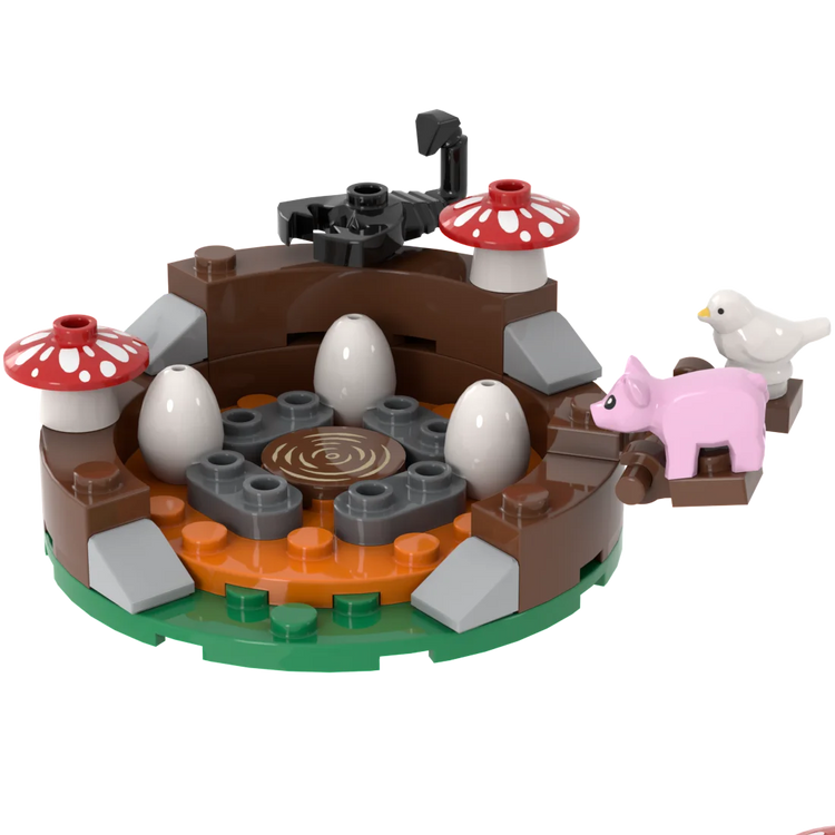 Jurassic Dinosaur Nest Baby Building Blocks Toys Collection Souvenir Gift Birthday Jurassic Rex Raptor