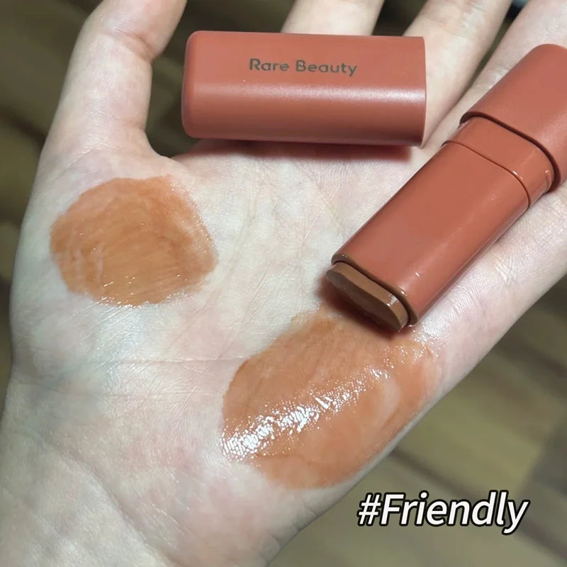 New Rare Beauty 4 Color Butter Lip Balm Lasting Moisturize Plumping Lip Gloss Easygoing Loved Uplifting Friendly Makeup Cosmetic