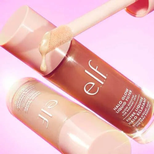 ELF Halo Glow Liquid Filter Liquid Foundation Complexion Glow Booster for A Soft-focus Look Glowy Makeup Hybrid for Dewy Skin