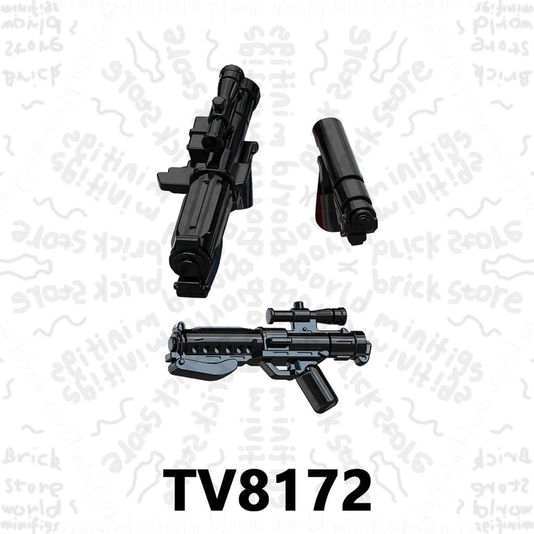 TV6117 TV6118 TV6119 Space War Action Figure Accessories Building Blocks Gift Toys For Children Adult Brick TV6116 TV6115 TV6114