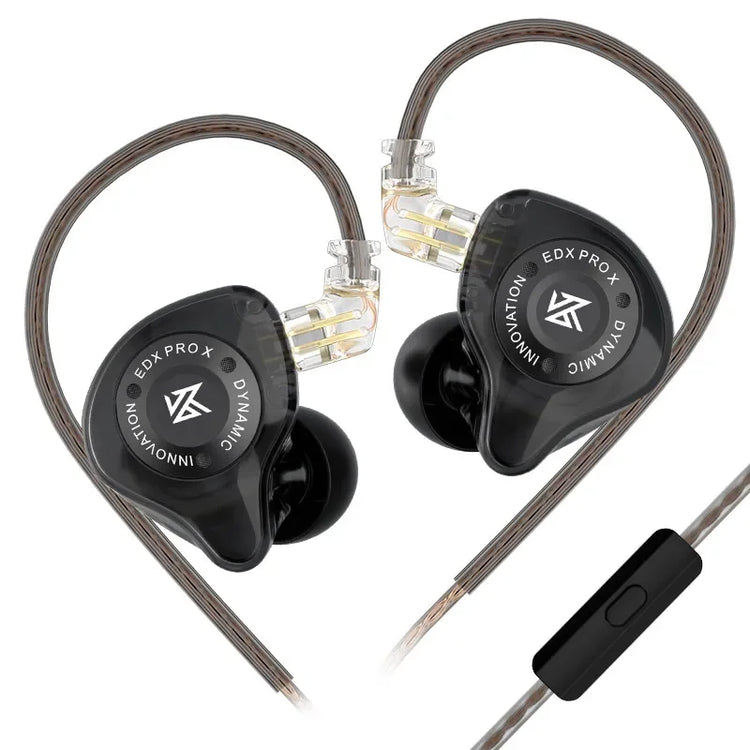 KZ EDX PRO X Dynamic Drive Earphone HIFI Bass Earbud Sport Music Cancelling Headsets KZ EDX PROX ZSTX ZSN PROX EDC EDA ZVX