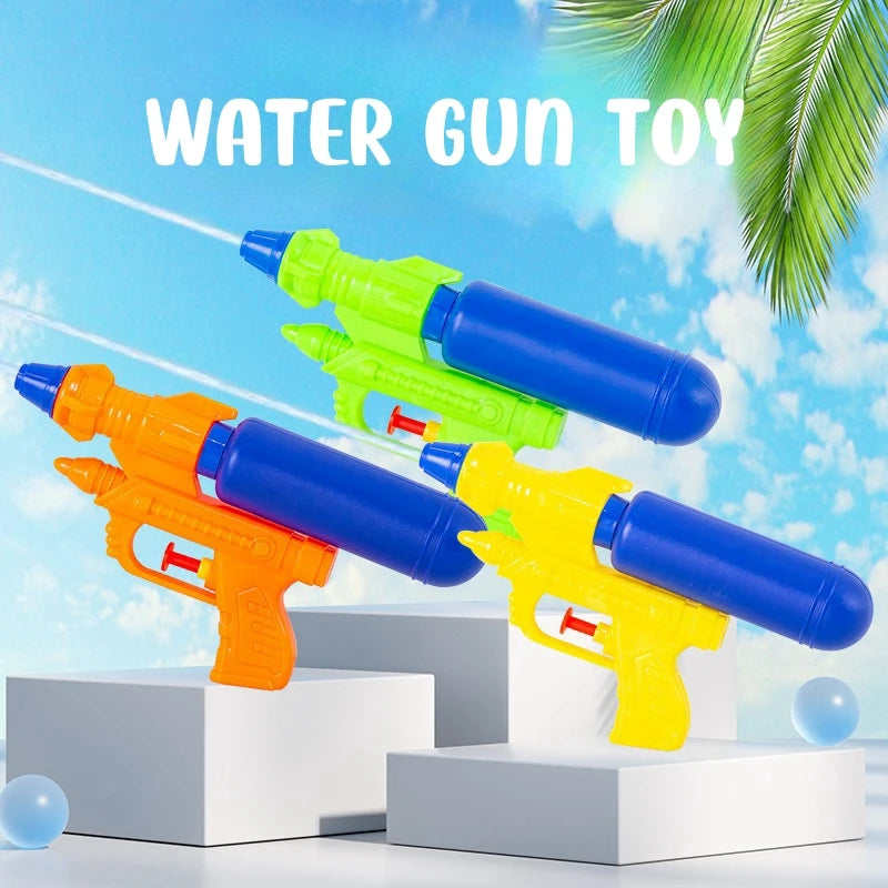 1PC Children Portable Water Gun Toys Summer Outdoor Beach Pool Garden Fight Game Manual Watergun for Kids Baby Boys Girls Gifts