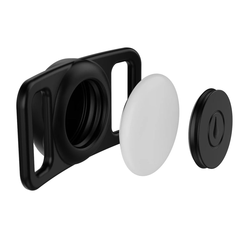Airtag Dog Collar Holder, [1 Pack] Airtag Holder, Silicone Full Body Covered Protective Air Tag for Pet - Fits All Width