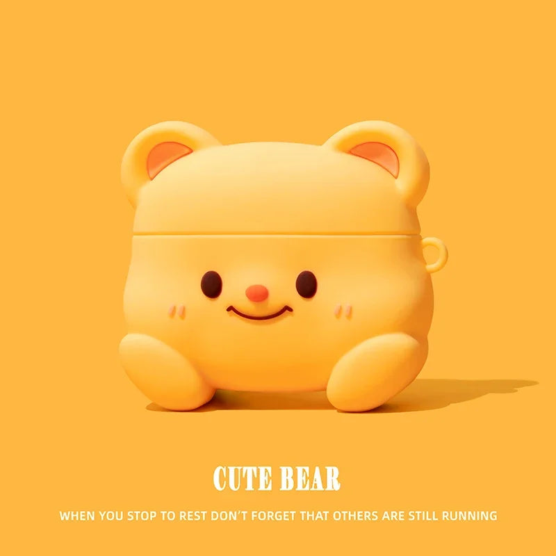 3D Chocolate Cookies Bread Case For AirPods 1 2 3 4 5 Pro Cartoon Cute Earphone Case For AirPods Pro2 Pro3 Silicone Soft Cover