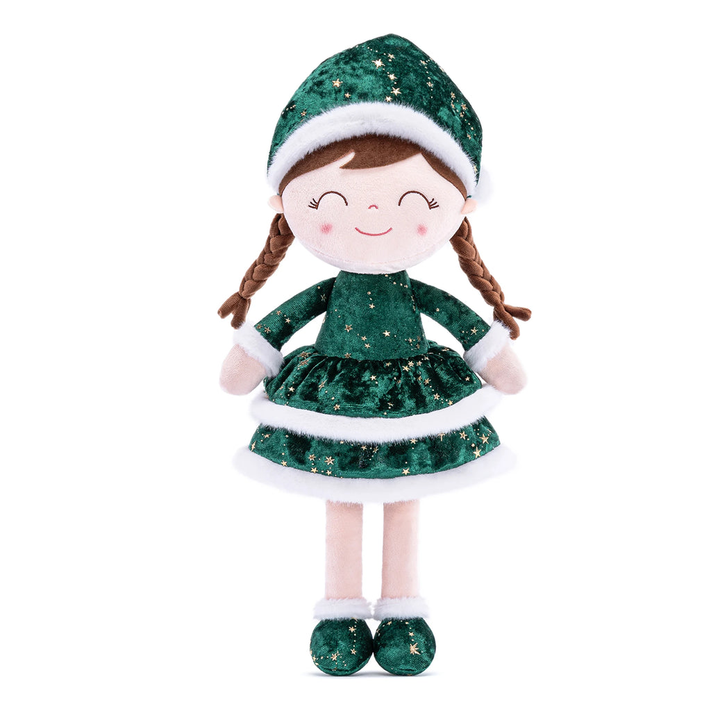 NEW Gloveleya Christmas  Plush Doll Baby Dolls, Soft Plush Princess Plush Toys, Ideal Christmas Gift Baby's first Birthday Gift