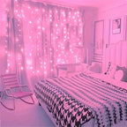 8 Modes LED Curtain Fairy Light USB Plug Wedding Garland Valentine's Day Ramadan EID Mubarak Decoration for Home Curtain Lights