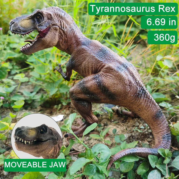 Dinosaur Toy Tyrannosaurus Rex, Realistic Dinosaur Figure T-Rex Plastic Educational Prehistoric Animal