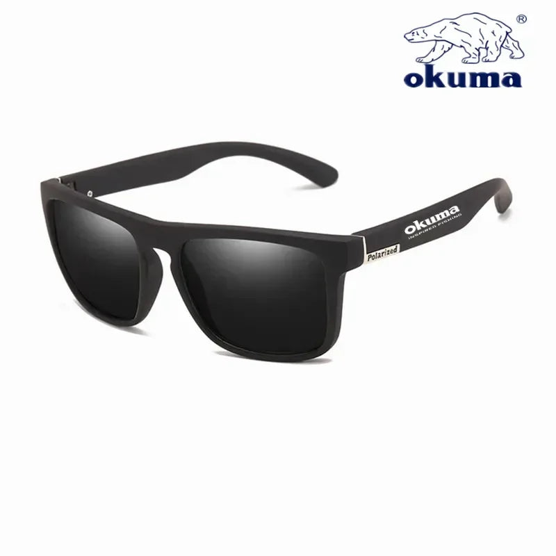 Okuma Polarized Sunglasses UV400 for Men and Women Outdoor Hunting, Fishing, Driving Bicycles, Sunglasses Optional Box