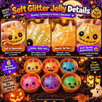 1-5PCS Halloween Dumpling Squishy Mystery Box Unicorn Ears Slow Rebound Squeeze Fidget Sensory Stress Relief Novelty Gift
