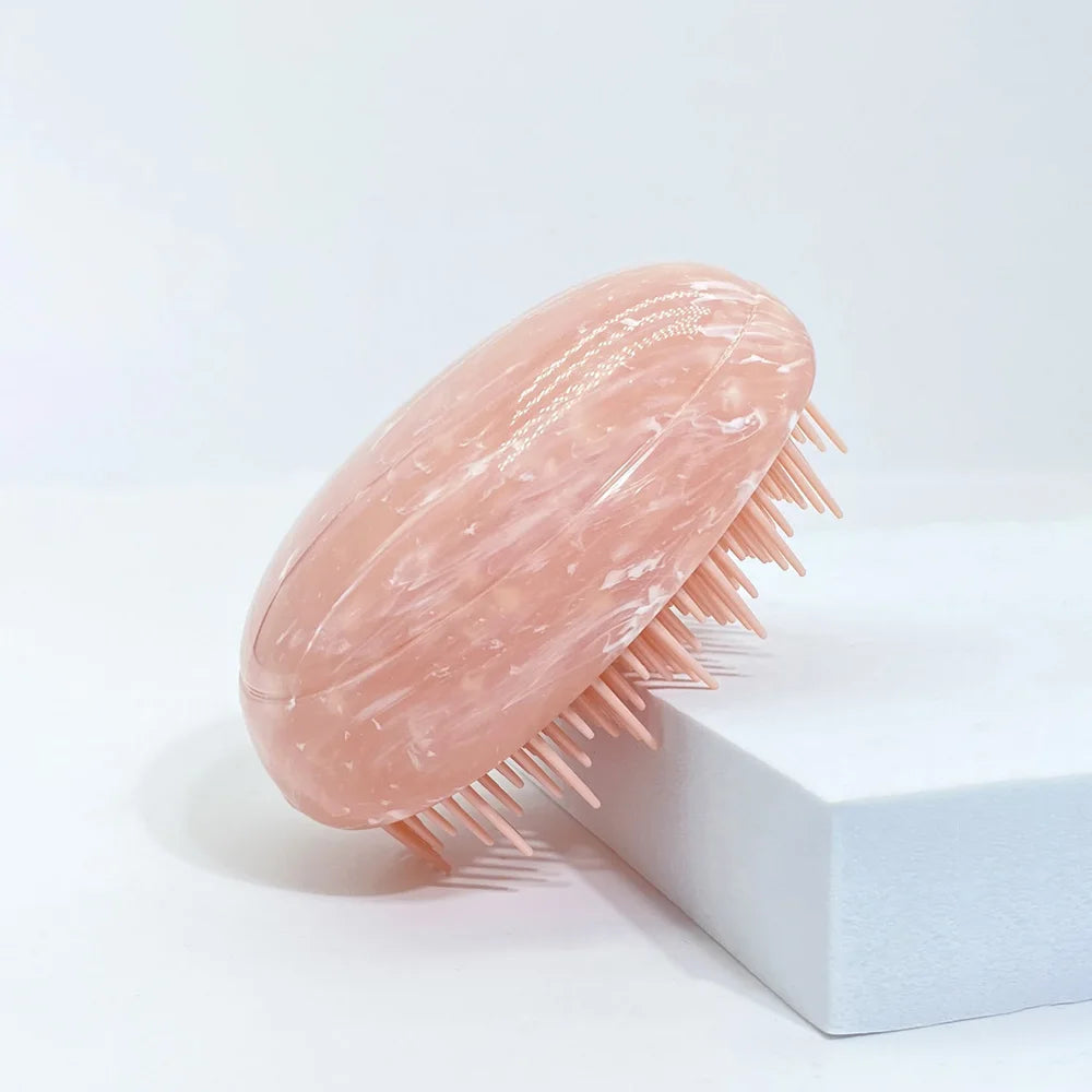 Mini Marble Shaped Egg Comb and Air Cushion Comb Sets Brush Scalp Massage Combs Wet & Dry Puffy & Smooth Detangling Hair Tools