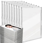 Clear Acrylic Card Holder Snap Type Gaming Sports Trading Card Display Case Kpop Idol Photo Protective Sleeves Not Magnetic