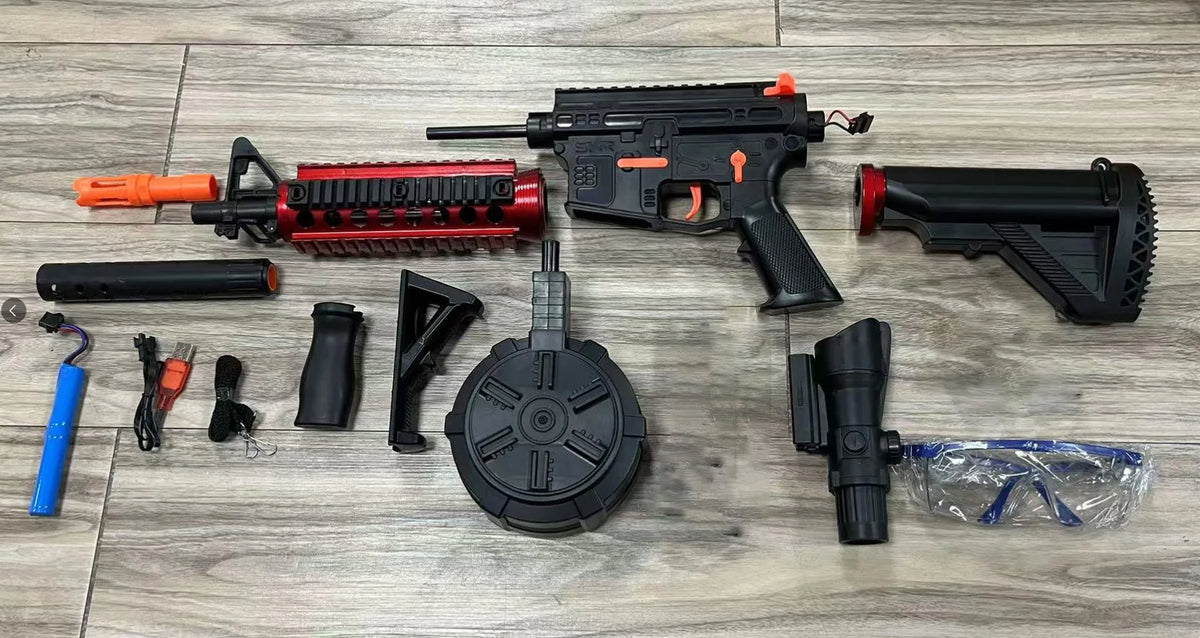 Upgraded M416 Automatic Electric Gel Blasters Hydrogel Ball Toy Gun For Outdoor Team Games Best Birthday Gift