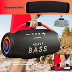 JBi Subwoofer Handheld Wristband Black Fabric Durable Comfortable Suitable for Car Audio Easter Christmas Gift
