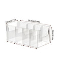 Acrylic Medicine Organizer Tray With Handle For Kitchen Bathroom Countertop Storage And Pill Organization Produce Box Bowl