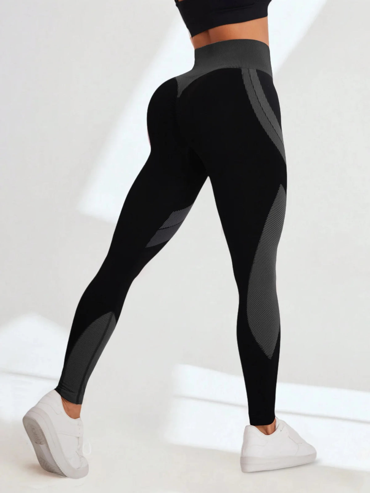 Women's Seamless Yoga Leggings Tummy Control High Waist Soft Stretchy Breathable Scrunch Butt Lifting Gym Workout Pants