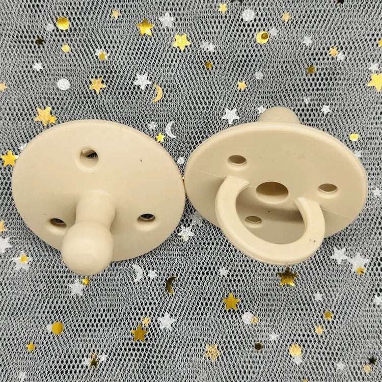 Personalized Baby Pacifier Clip Custom Name Silicone Bead Nipple Dummy Clips Engraved Infant Wooden Pacifier Holder Newborn Gift