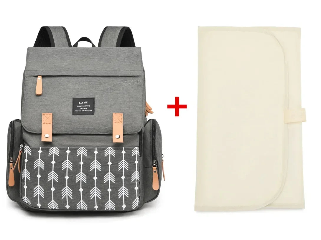 Baby Nappy Bag Mummy Diaper Bag Backpack Waterproof Storage Handbag Outdoor Travel Mommy Maternity Bag For Baby Stuff