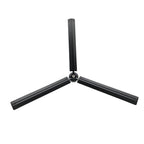 Metal Mini Desktop Tripod with 1/4 Inch Screw Stand for Smooth 4 DSLR Camera Video Camcorder Aluminum Alloy Holder With Wrench