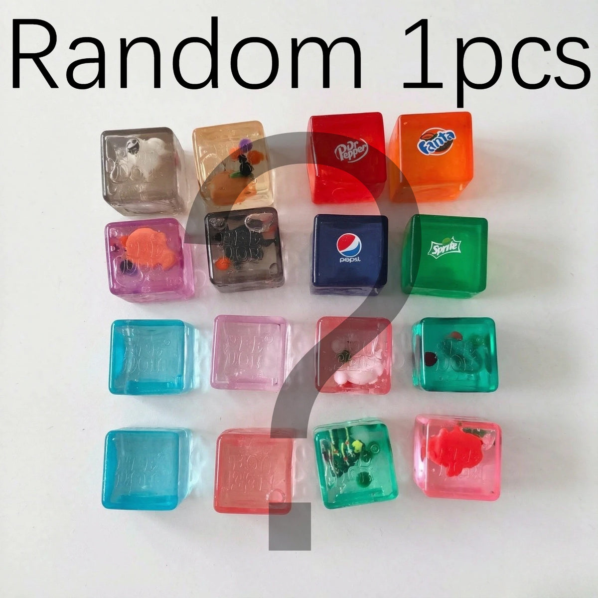2026 New NeeDoh Mini 4 Pack Nice Cube Squishy Squeeze Fidget Toy Portable Sensory Anti‑Anxiety Stress Relief Desk Toy