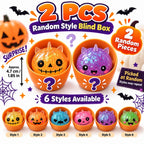 1-5PCS Halloween Unicorn Dumpling Squishy Blind Box Animal Ears Slow Rebound Squeeze Fidget Sensory Stress Relief Gift Pack