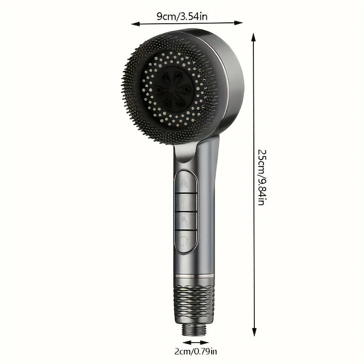 4 Mode High Pressure Pressurized  Water Shower Head Massage Showerhead with Filter Handheld Shower Mixer Bathroom Accessories