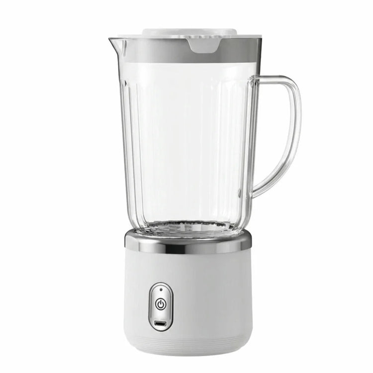 Double Cup Electric Juicer 700Ml Capacity Sharp Blades Portable Juicer Easy Disassemble Compact Size Smoothie Blender Gym Use