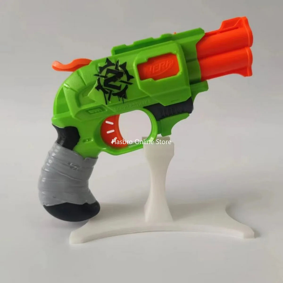 Hasbro Nerf Pistola Zombie Strike Doublestrike Double-click Launcher Gun Toy for Kids Birthday Christmas Gift  A8761