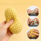 ASMR  Peanut Squishy Crunchy Building Block Stress Ball Squeeze Handmade Squeeze Ball Buttery-Soft Feel Fidget for Party Gifts