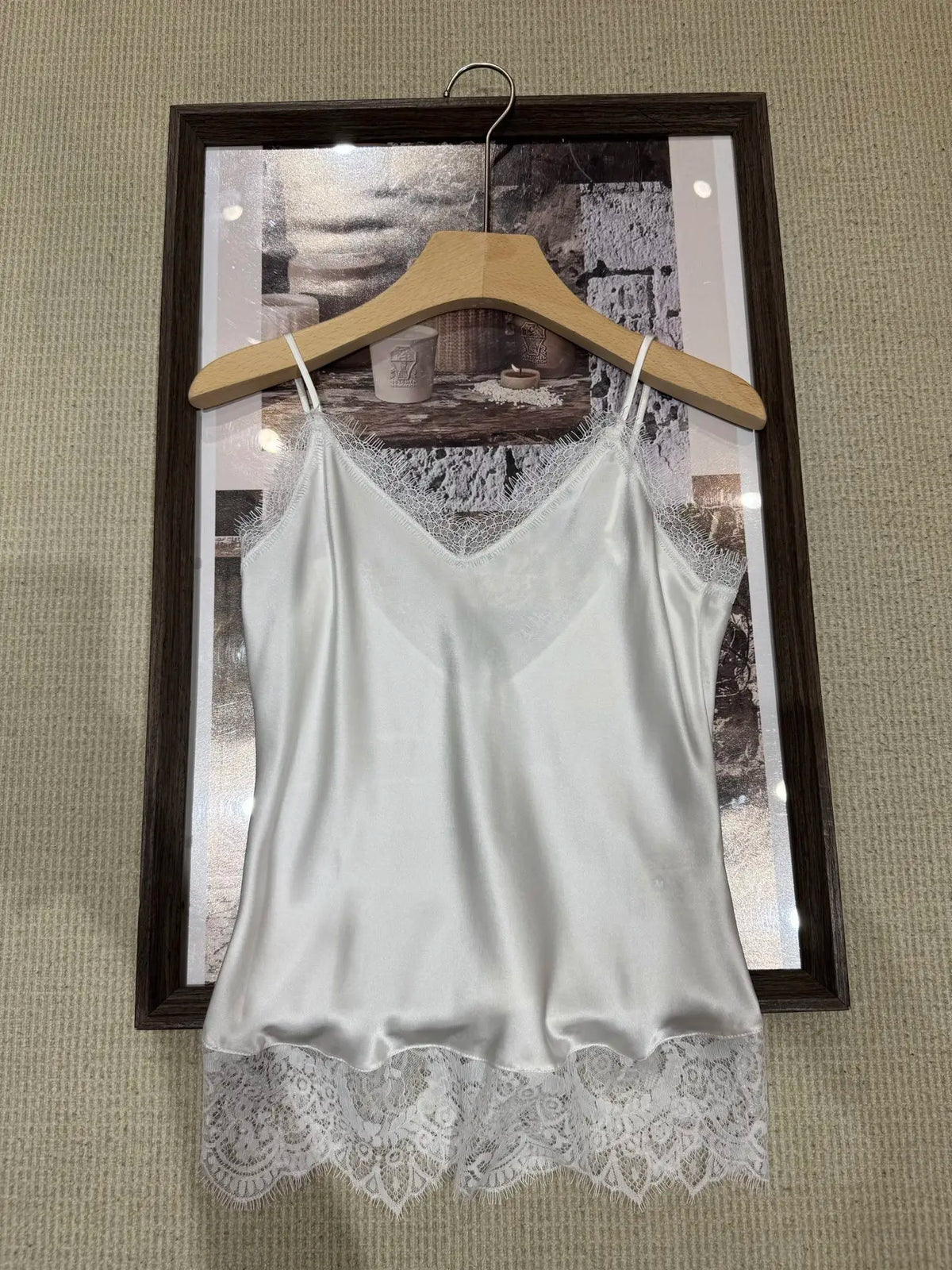 women's 100% Silk Sleeveless Top High Quality Super Soft Tank Top 2026 New Luxury Design Tops