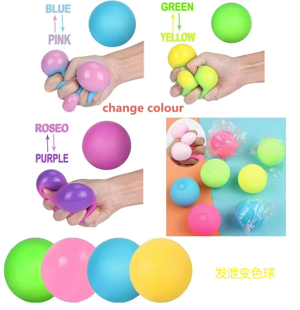 Squishy Hamburger Stress Ball Autism Sensory Toy Stress & Anxiety Relief Fidget Toys Pinch Decompression Toy